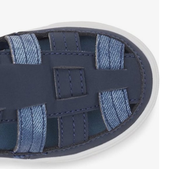 NWT OshKosh B'Gosh Unisex-Child Cilan Sandal Size Toddler 5 Color Navy - Picture 5 of 7
